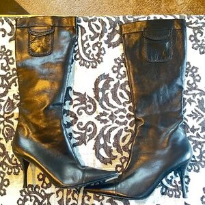 Calvin Klein knee-high boots